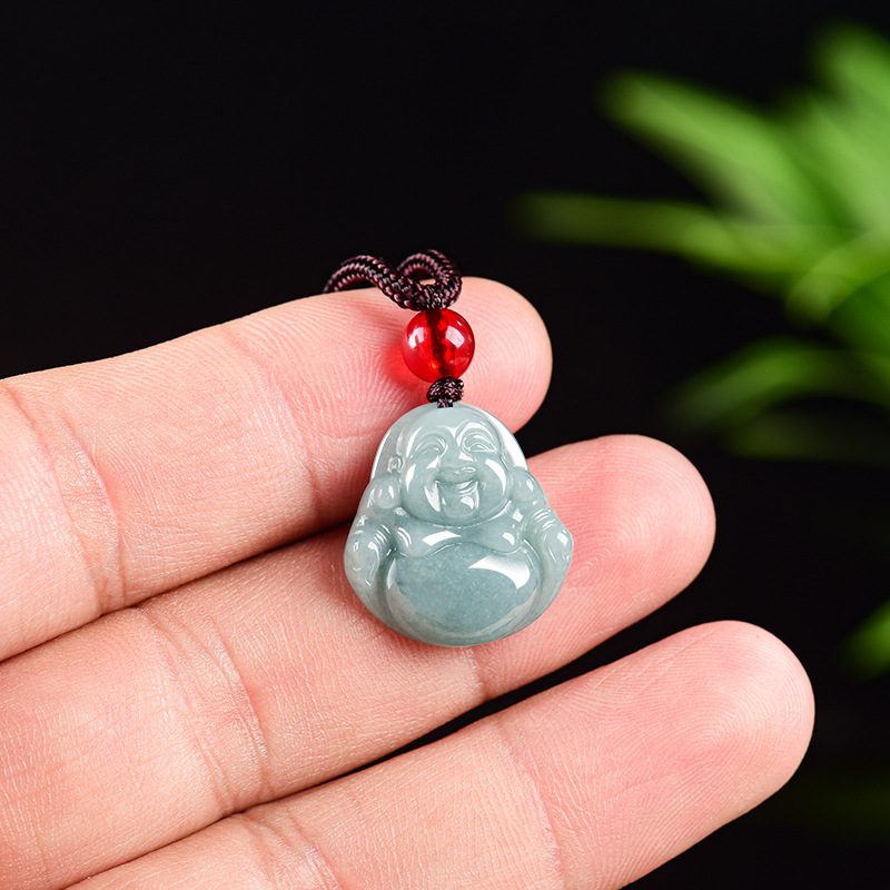 The Jewelry & Watches - Collar con colgante de Buda Guanyin