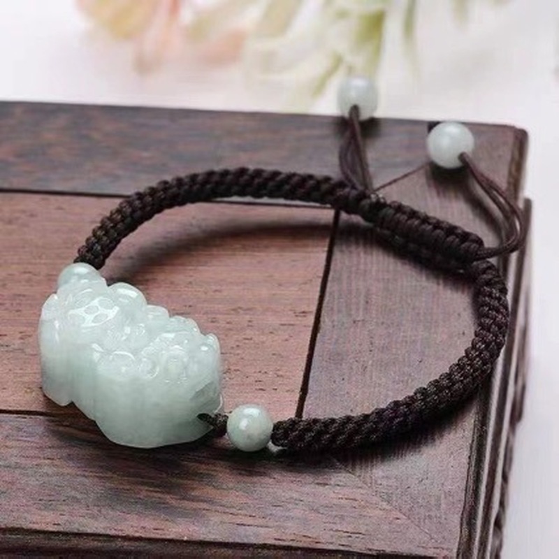 The Jewelry & Watches - Pulsera Pixiu de Jadeíta Natural de