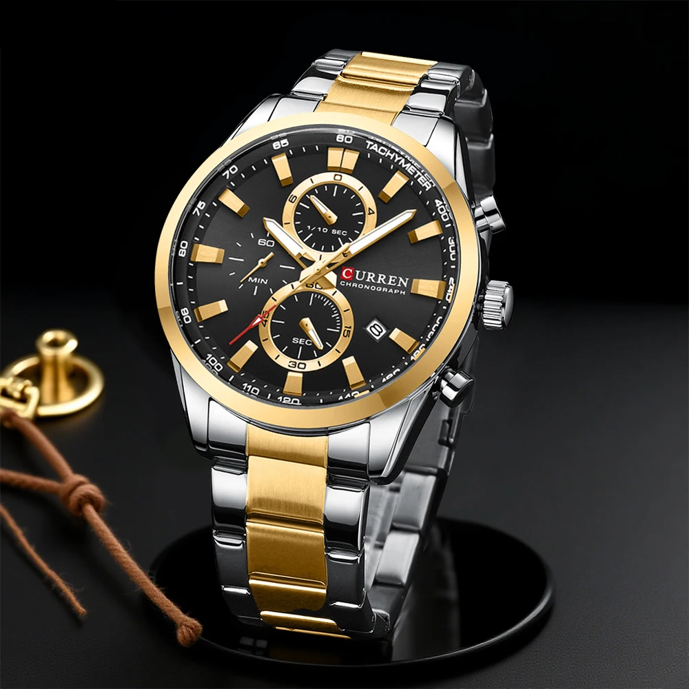 Jewellery Watch - CURREN Casual cuarzo cronógrafo relojes deportivos