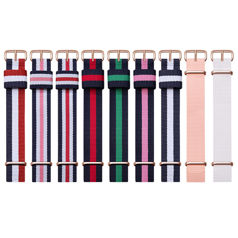 Daniel Wellington Watches & Jewelry Online Store - Correas de reloj de nailon transpirables,