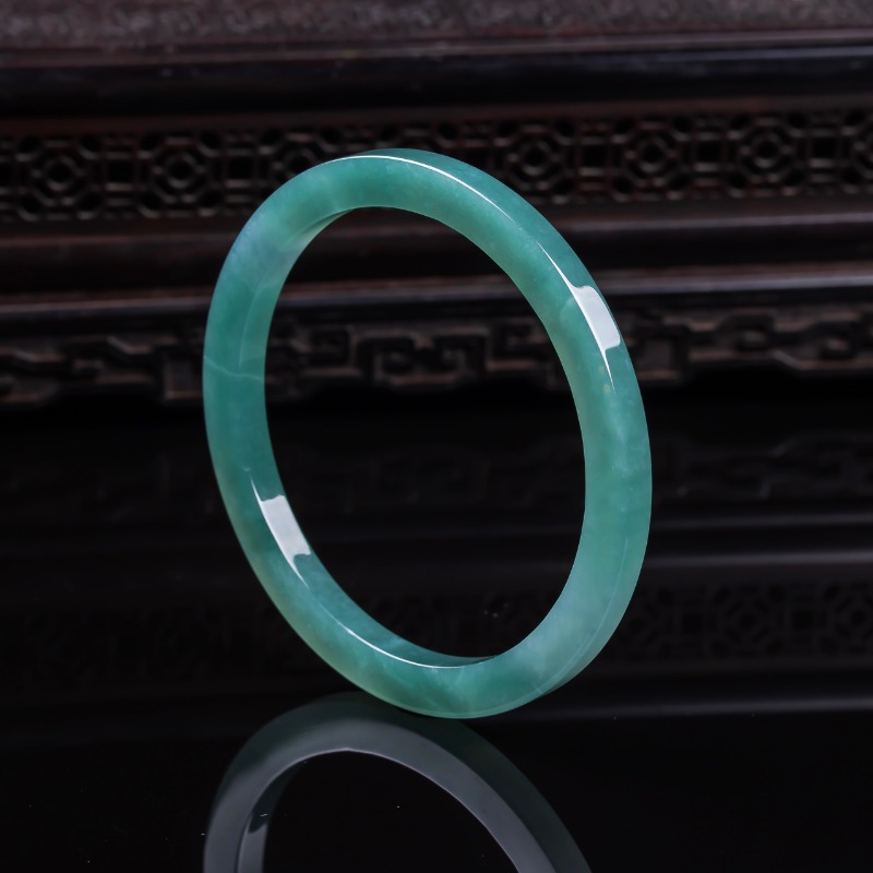 The Jewelry & Watches - Pulsera de Esmeralda Natural Birmana de