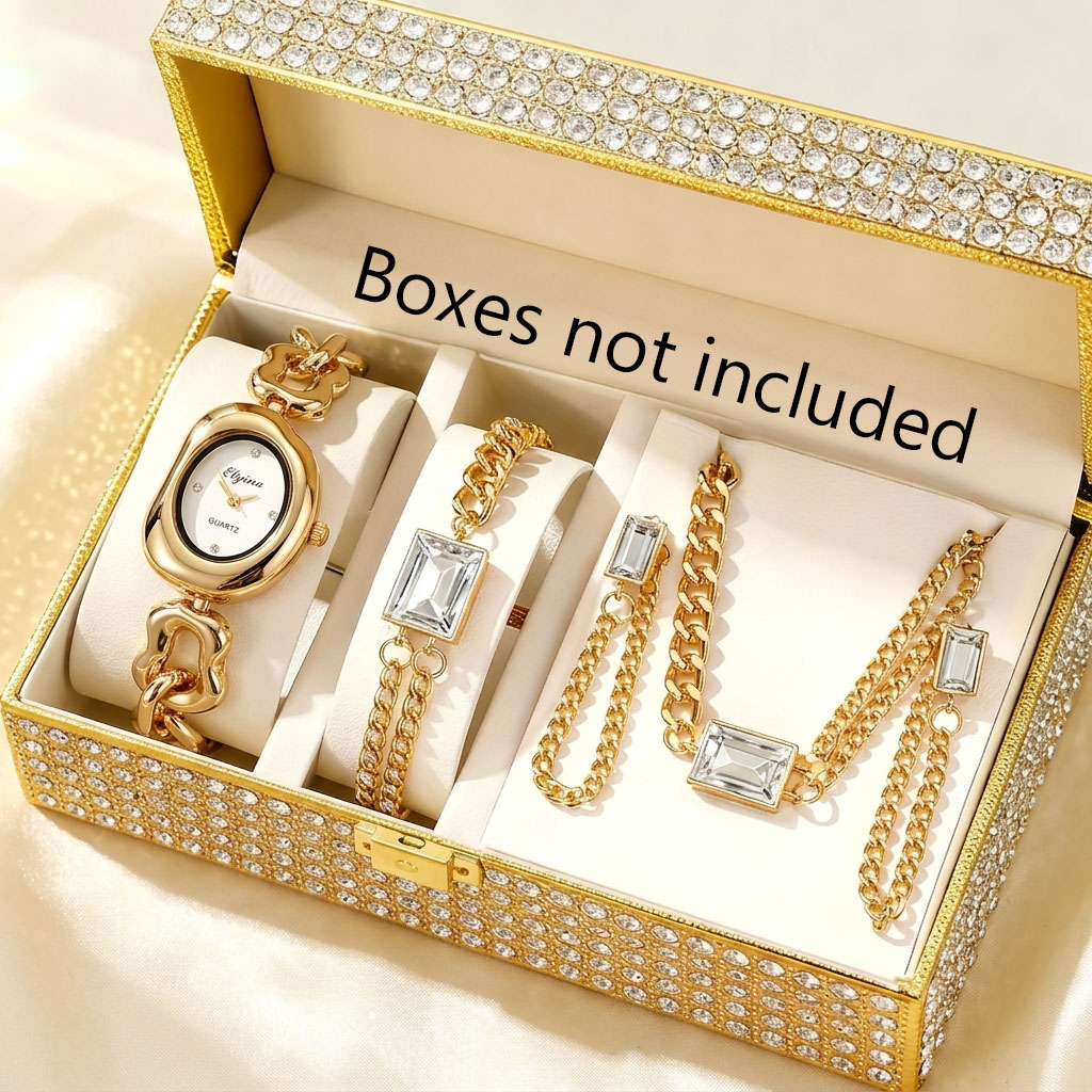 Jewelry Watches For Ladies - Juego de 5 relojes de cuarzo