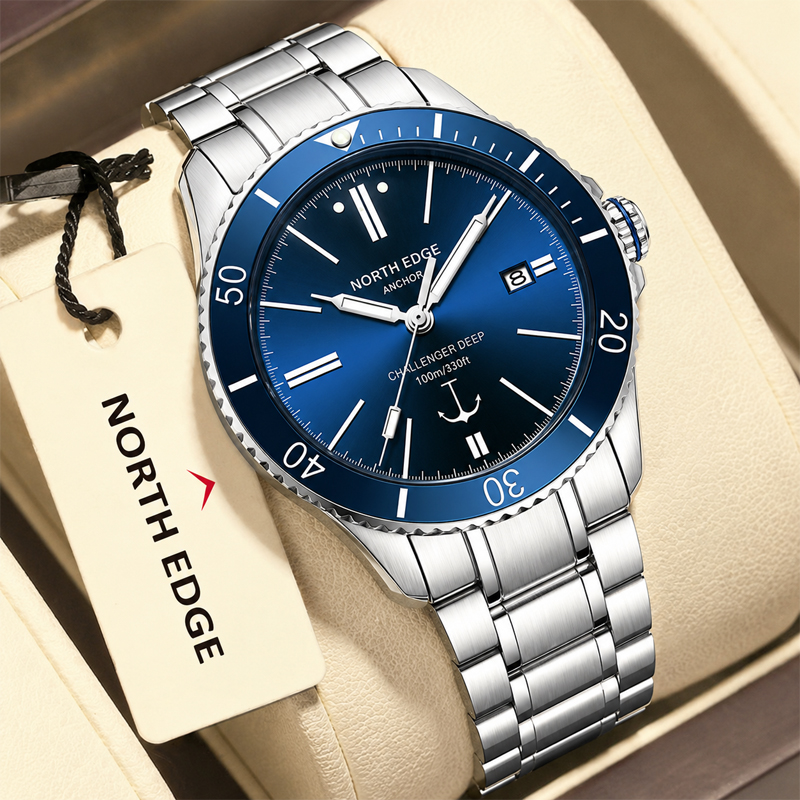 Reloj de pulsera mecánico NORT - Patek Philippe Watch Nautilus reseña y precio