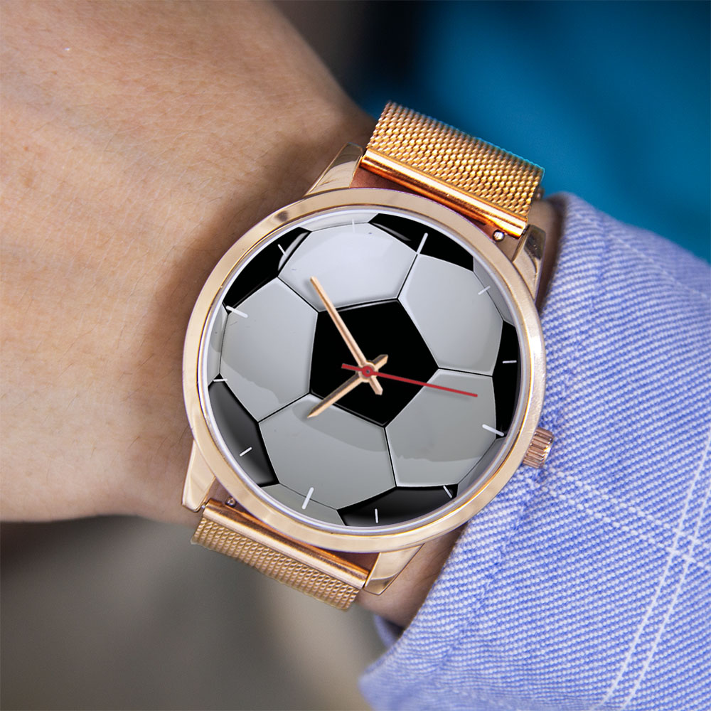 Fútbol Diseño de fútbol Fans P - Jewellery Watch reseña y precio