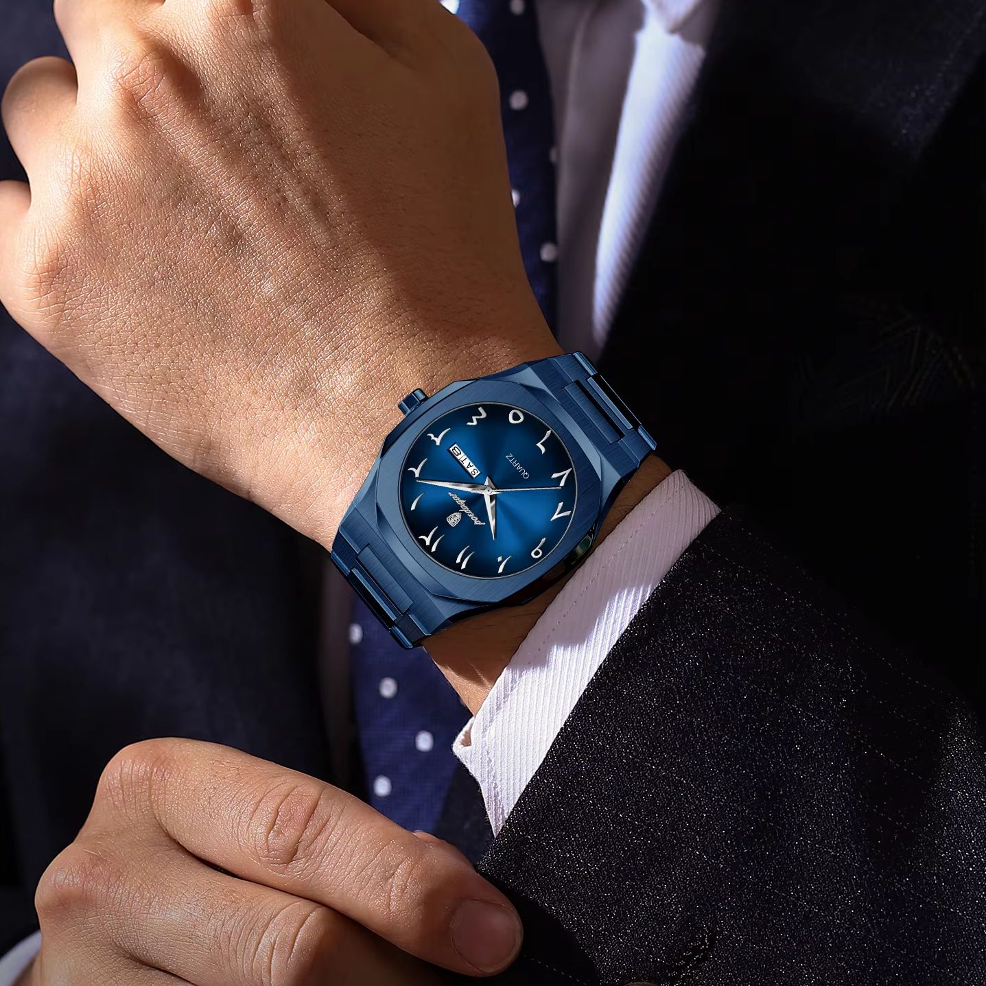 Reloj de cuarzo POEDAGAR de lu - Patek Philippe Watch Nautilus reseña y precio