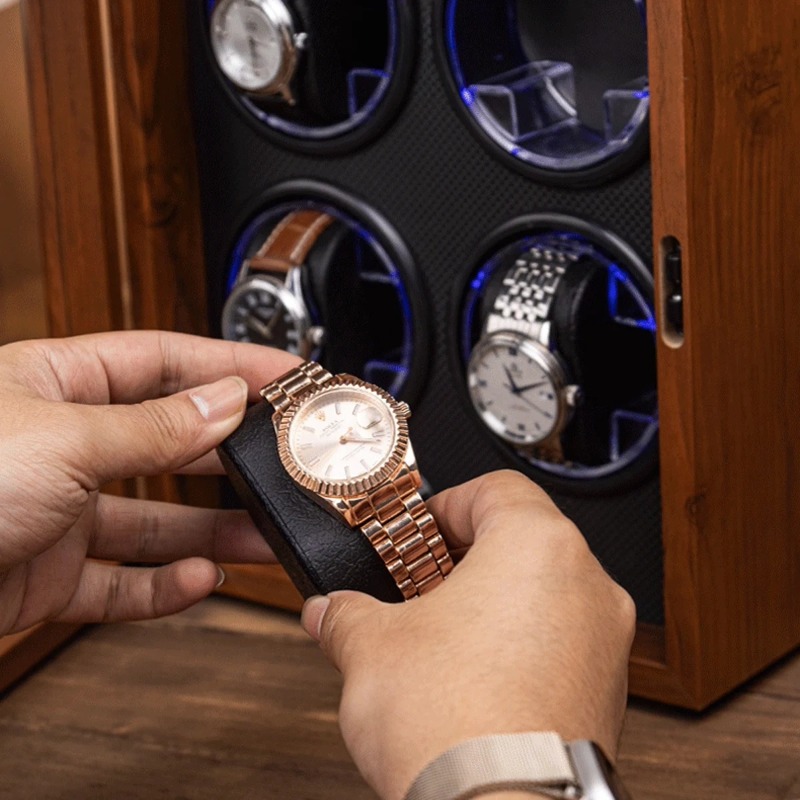 Exhibidor de Relojes Automátic - Jewelry Store For Watches reseña y precio