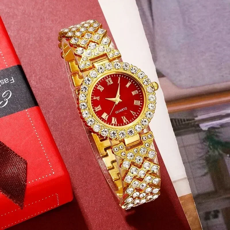 Reloj de Lujo Dorado para Muje - Jewelry Watches For Ladies reseña y precio