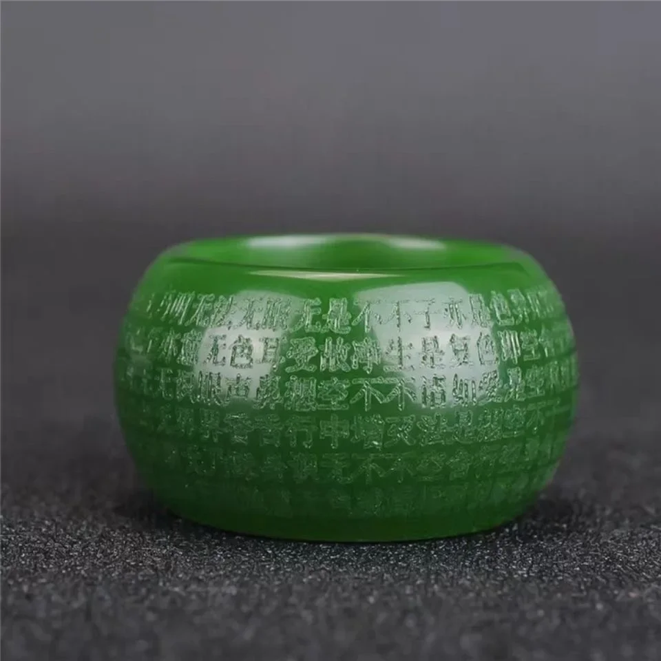 Anillo de jade verde natural d - The Jewelry & Watches reseña y precio