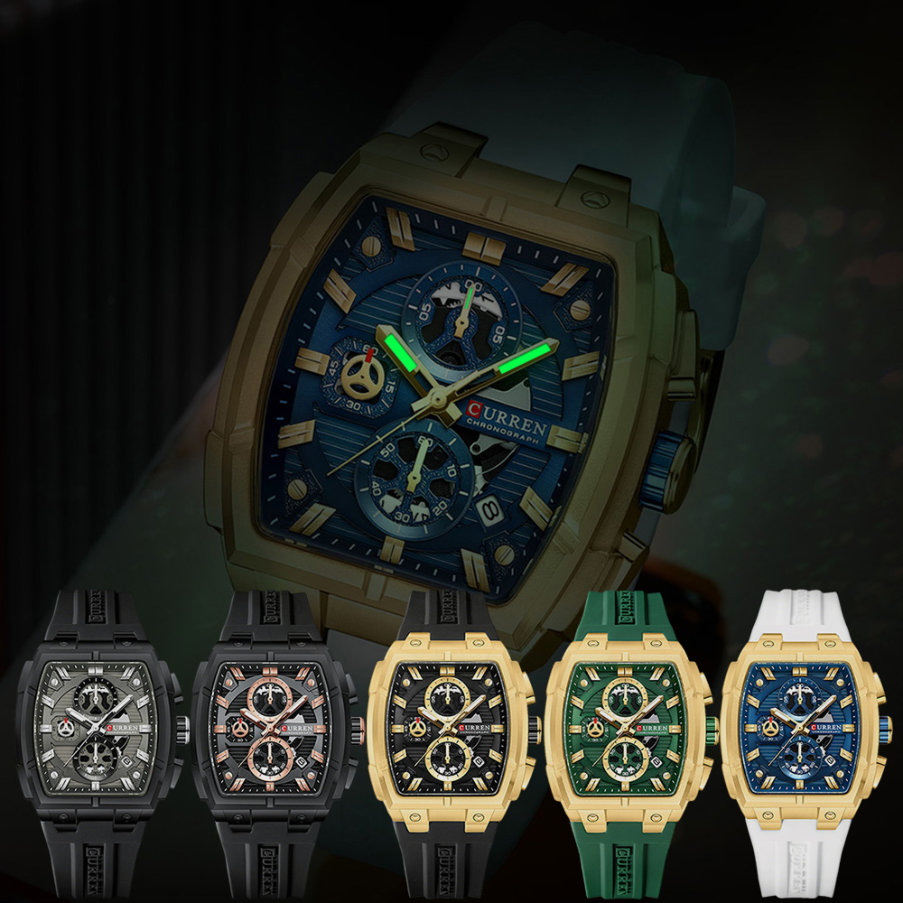 Reloj CURREN de Lujo Vintage p - Jewellery Watch reseña y precio