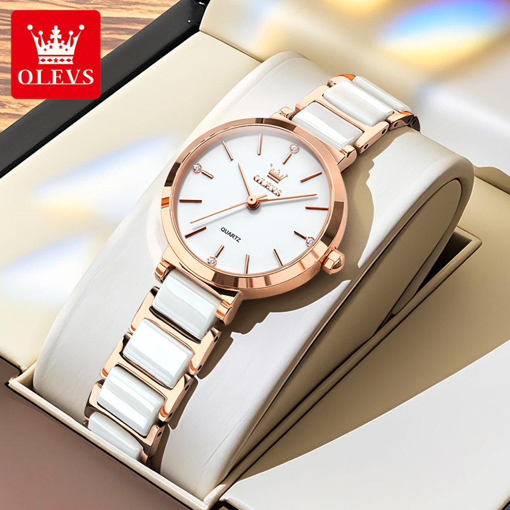 OLEVS Reloj de mujer 5877 Relo - Jewellery Watch reseña y precio