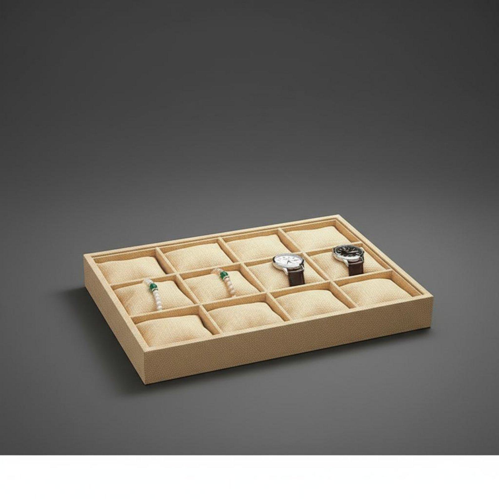 Caja de Joyería de Tela de Lin - Jewelry Store For Watches reseña y precio