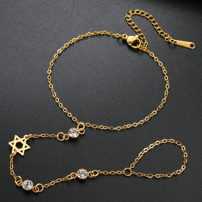 Pulsera de Dedo con Estrella d - The Jewelry & Watches reseña y precio