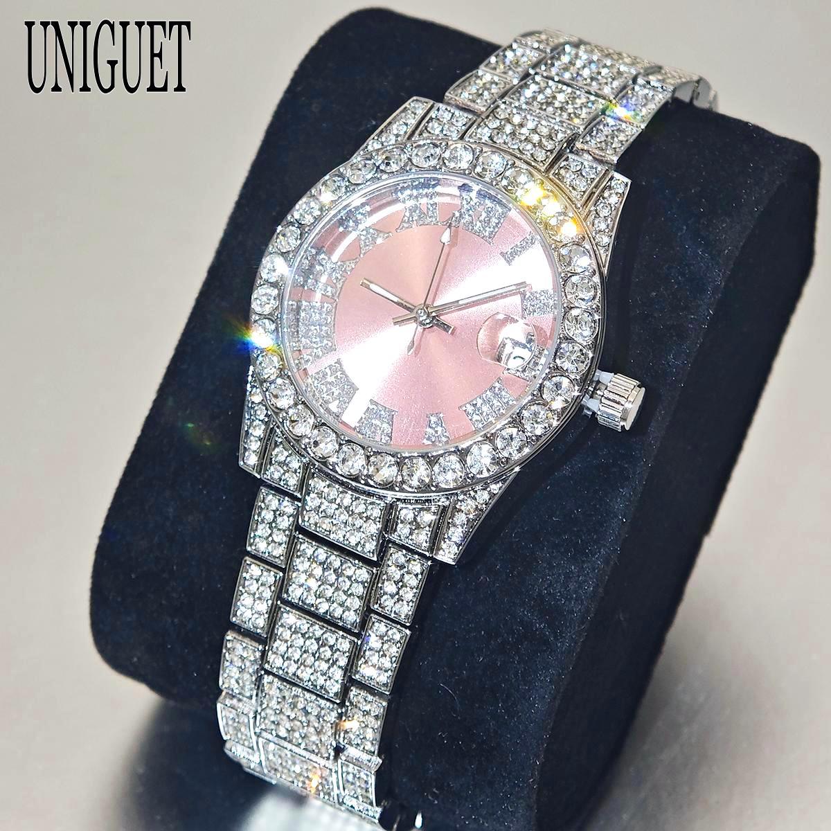 Relojes rosas UNIGUET para muj - Jewelry Watches For Ladies reseña y precio