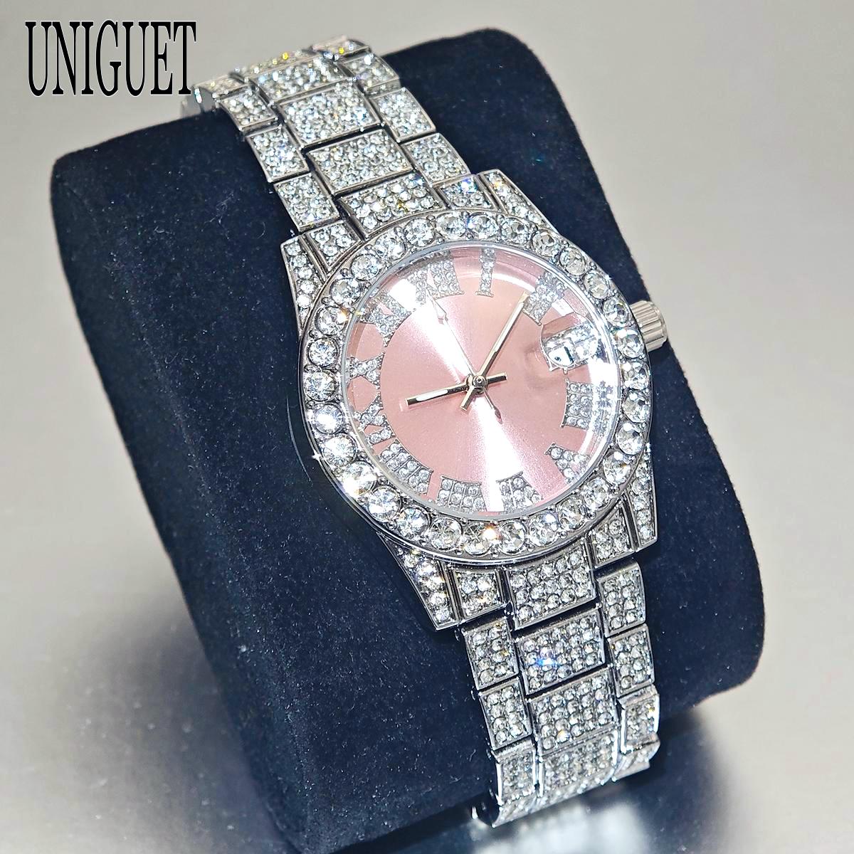 Relojes rosas UNIGUET para muj - Jewelry Watches For Ladies reseña y precio