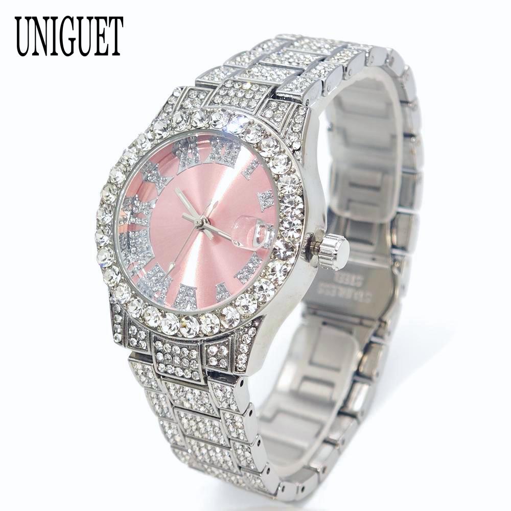 Relojes rosas UNIGUET para muj - Jewelry Watches For Ladies reseña y precio