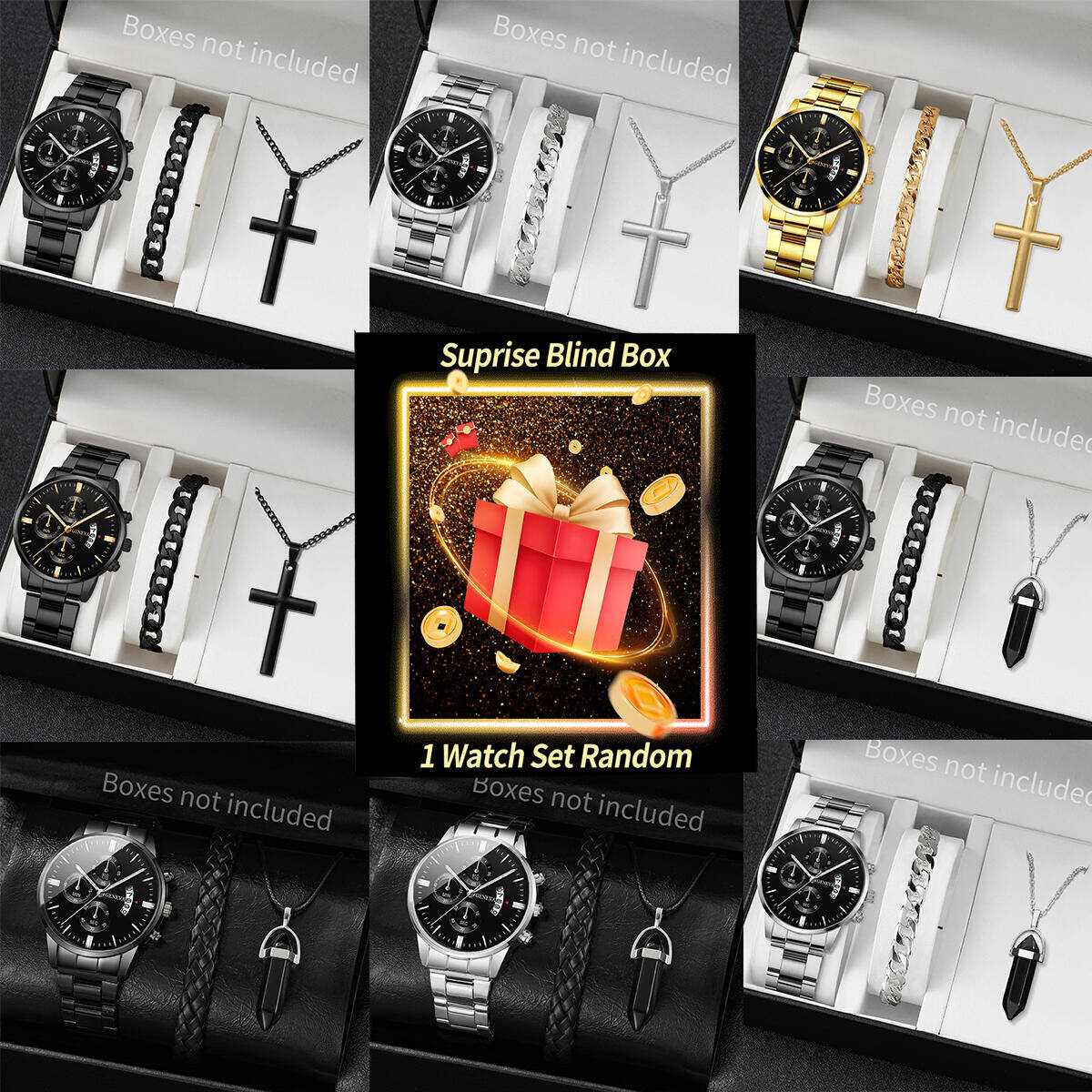 Caja ciega de Reloj misterioso - Jewellery Watch reseña y precio