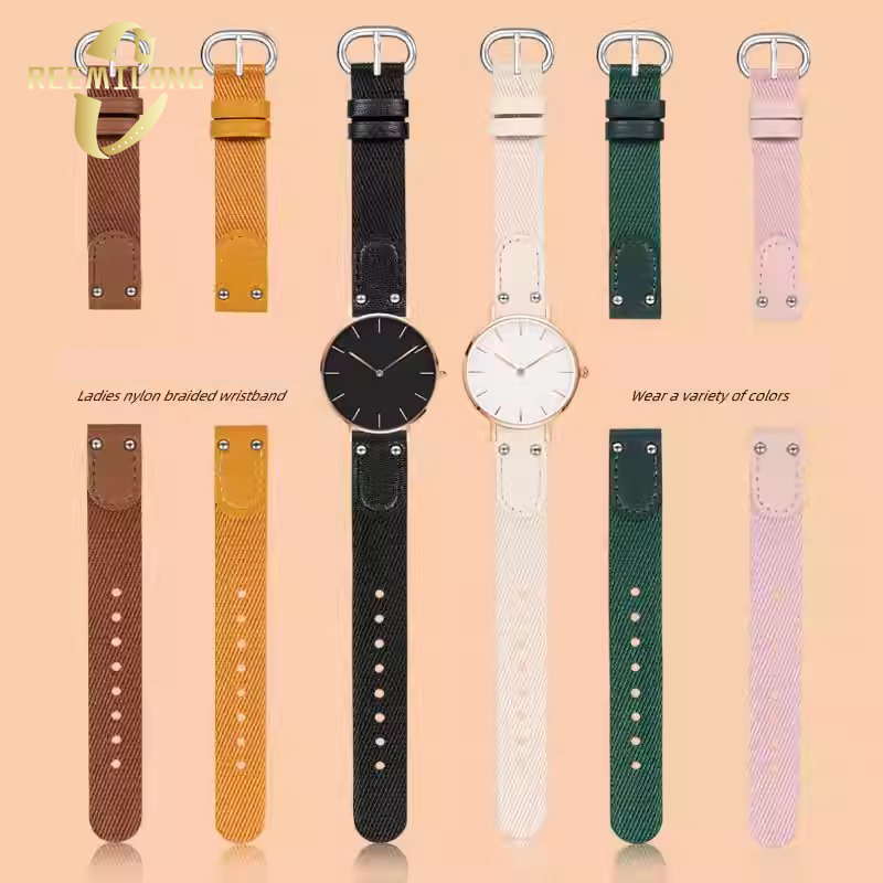 Correa de reloj de lona de nai - Daniel Wellington Watches & Jewelry Online Store reseña y precio